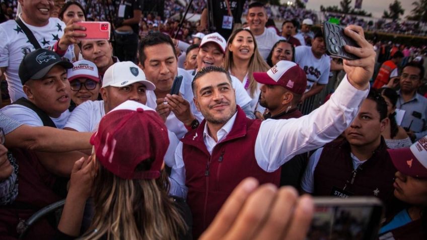 Omar García Harfuch es recibido por más de 25 mil habitantes en la alcaldía Venustiano Carranza