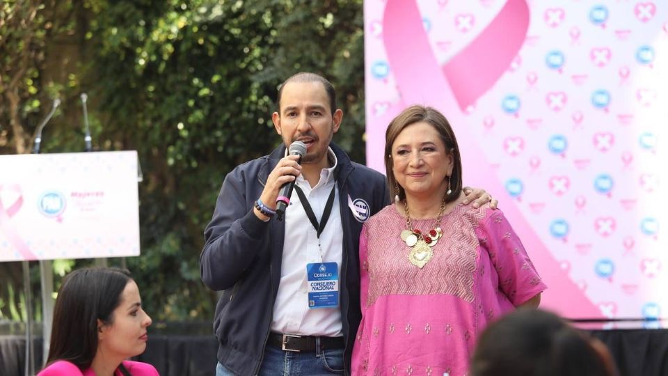 Xóchitl Gálvez pidió trabajo coordinado entre los militantes del PAN, el PRI y el PRD