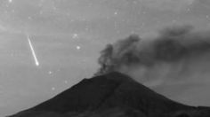 VIDEO | Captan el paso de una estrella fugaz cerca del volcán Popocatépetl