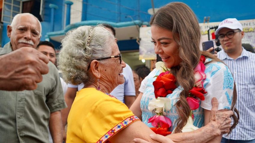 Sasil de León agradece a los habitantes de Chiapas por su apoyo 