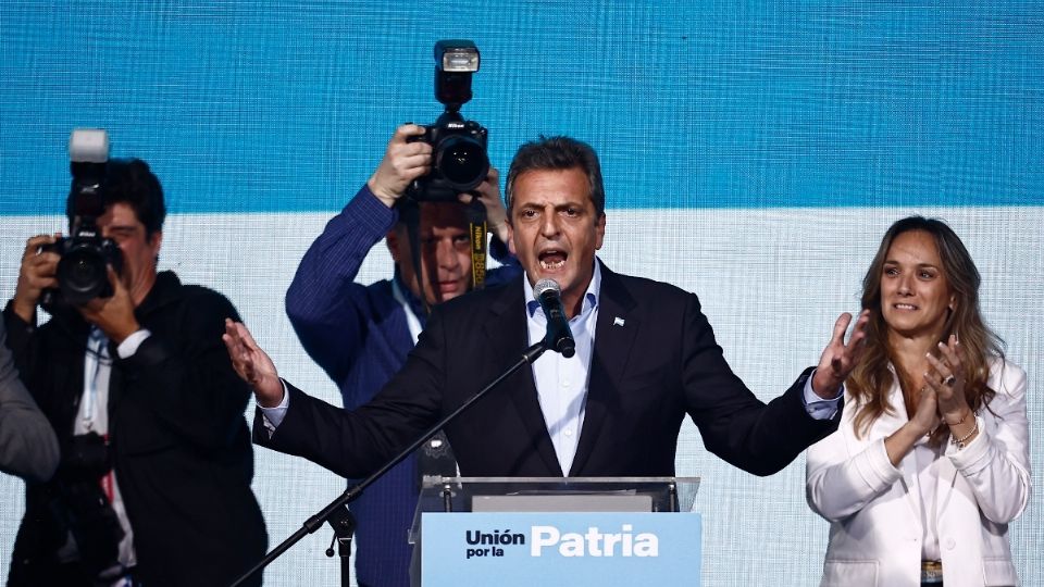 Massa obtuvo el primer lugar en las votaciones con el 36.33 % de los votos.