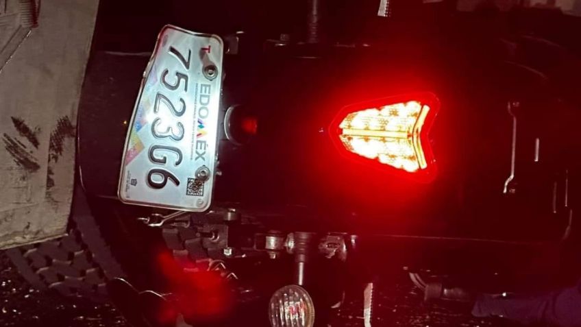 Fallece motociclista al chocar en la México-Querétaro