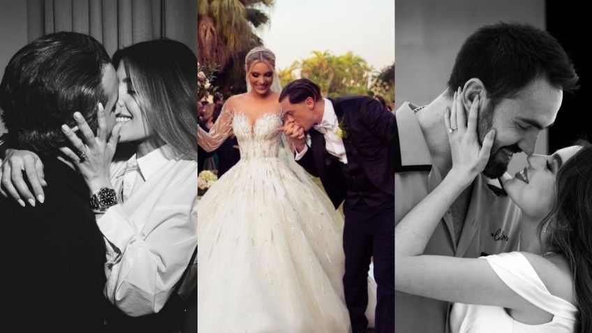 De Michelle Salas a Marc Anthony, estas fueron las bodas más espectaculares de este 2023