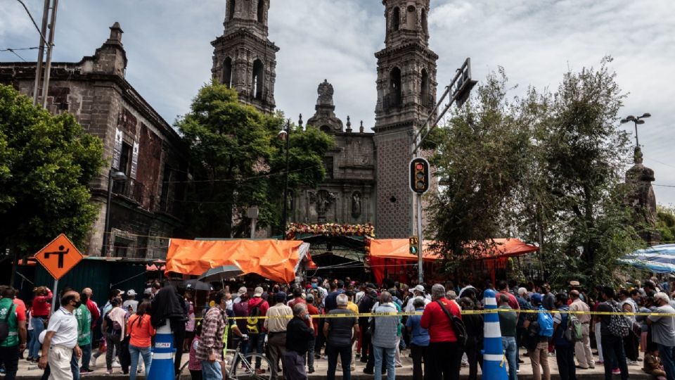 La antigua ermita de San Hipólito fue creada como homenaje a las personas que murieron en las batallas contra los mexicas.