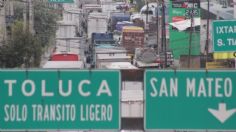 Bloqueo de maestros colapsa la carretera Toluca- México en sus ambas direcciones