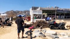 Cierran playas de Los Cabos por afectaciones tras paso del huracán "Norma"