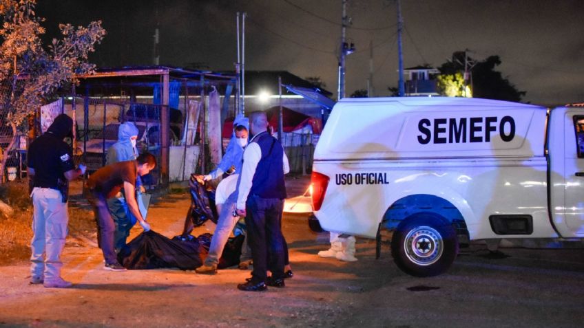 Hallan diez bolsas con restos de al menos 4 personas en Amozoc, Puebla