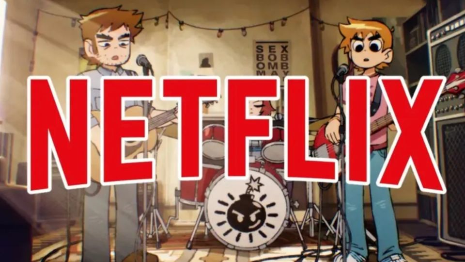 Arte de la nueva serie en Netflix 'Scott Pilgrim'.