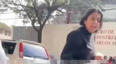 VIDEO: señora se agarra a golpes con 2 alumnas del CETIS 33 por reclamarle que las iba a atropellar