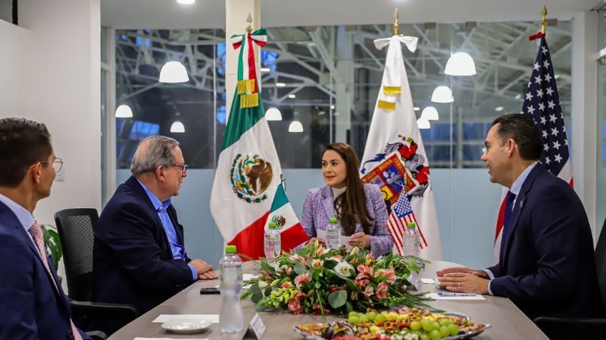 Tere Jiménez fortalece lazos con la Cámara de Comercio México-Estados Unidos