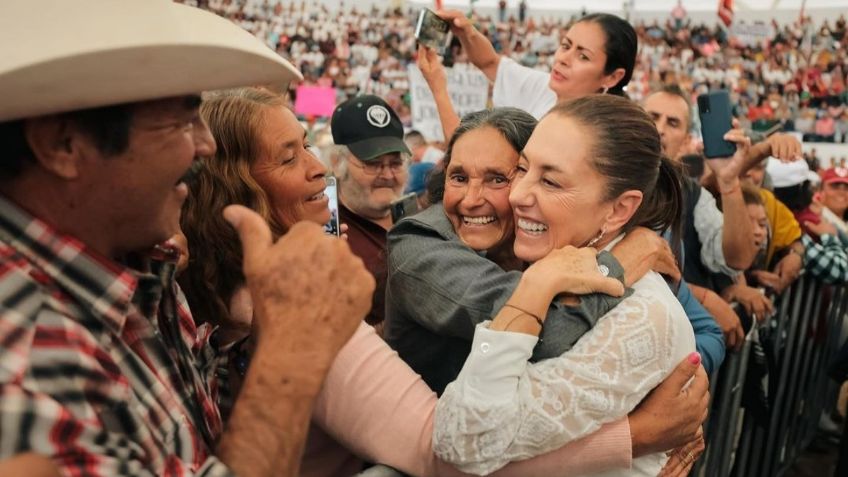 Claudia Sheinbaum: “El amor del pueblo es fundamental”