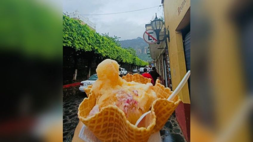 El pueblito mágico super cerca de la CDMX donde encontrarás la nieve más rica de México