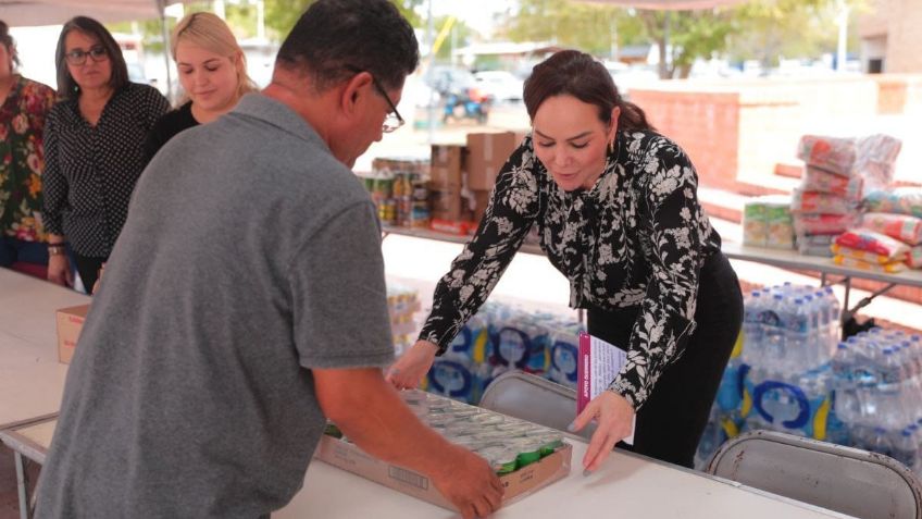 Tamaulipas: instalan centro de acopio para apoyar a los afectados en Guerrero