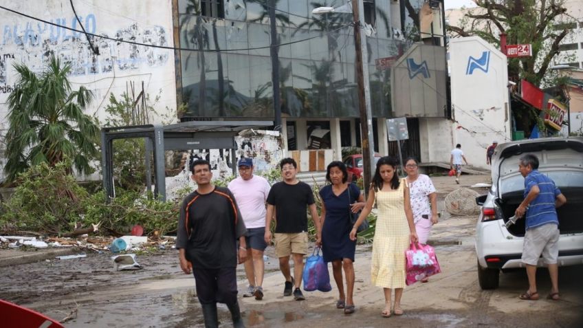 IMÁGENES INÉDITAS de la destrucción causada por Otis en la costera de Acapulco