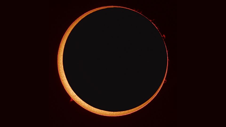 Eclipse del 14 de octubre de 2023 duró poco más de 5 minutos