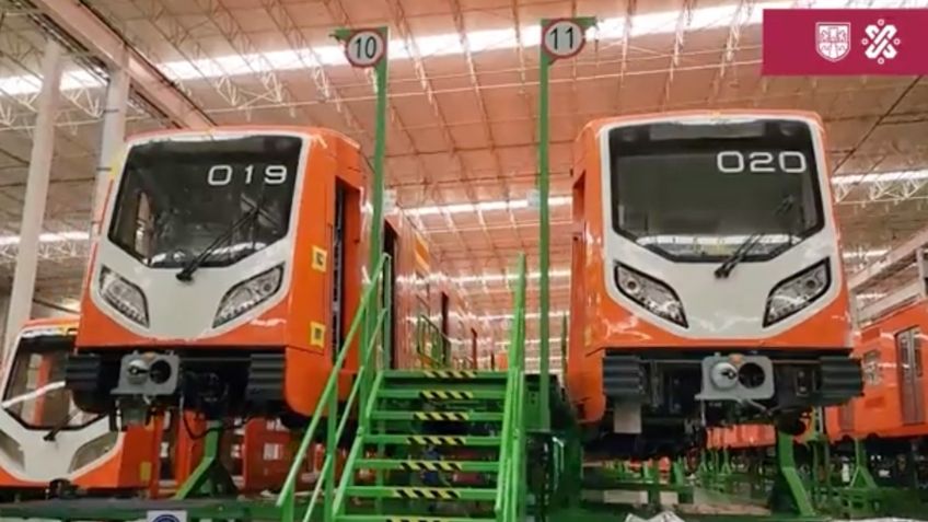 Metro avanza con verificación de los trenes de la Nueva Línea 1