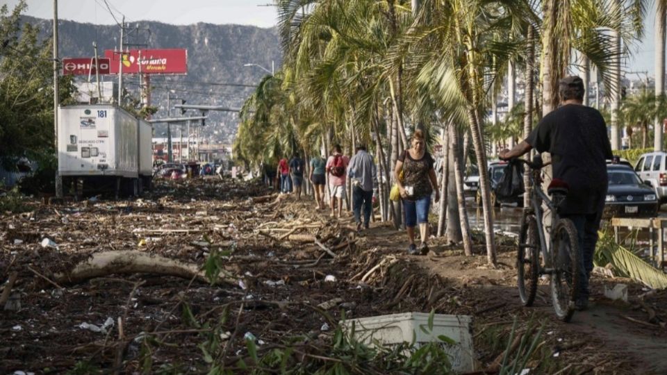 'Otis' dejó devastación a su paso por el estado de Guerrero.