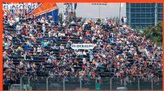 Se vive fiesta única en el primer día de prácticas del Gran Premio de la Ciudad de México