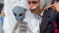 Disfraz de Jaime Maussan con su alien se hace viral en redes, fue el más popular de la UNAM