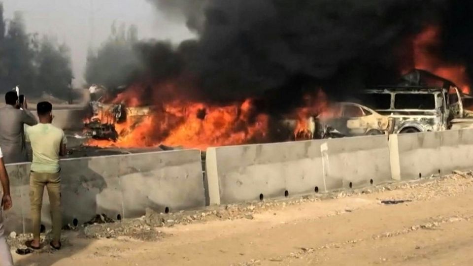 El accidente se registró este sábado en una carretera con dirección a El Cairo.