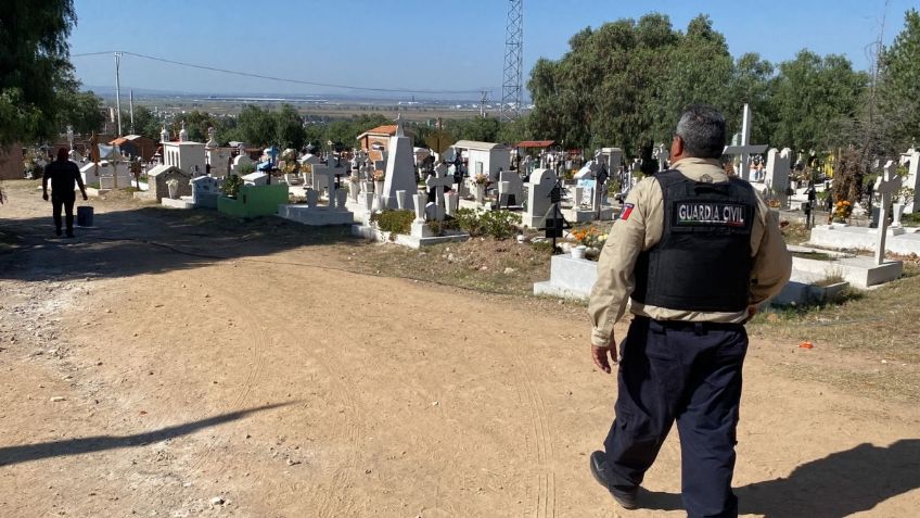 Guardia Civil de Tecámac da inicio al Operativo de Vigilancia en Panteones