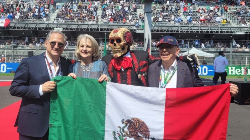 Armando Quintero celebra el Gran Premio de la Ciudad de México