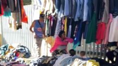 Descubren un sitio en el barrio de Tepito donde la paca con zapatos y ropa de colección tiene precios muy baratos