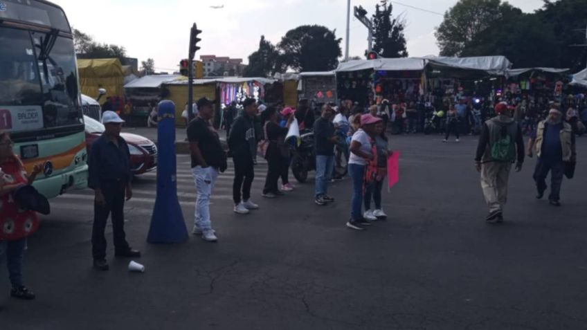 Transportistas bloquean calles de la CDMX: EN VIVO cierres viales hoy 3 de octubre