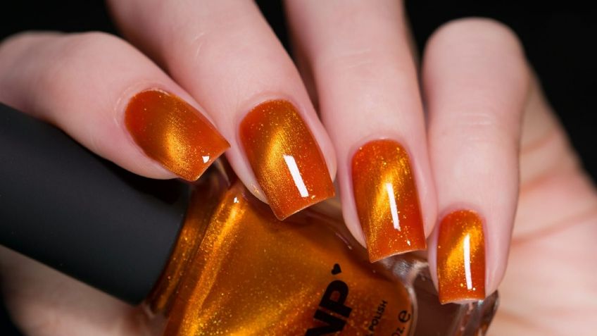 Uñas amber: la tendencia más brillante de la temporada que le da un toque sofisticado a tus manos