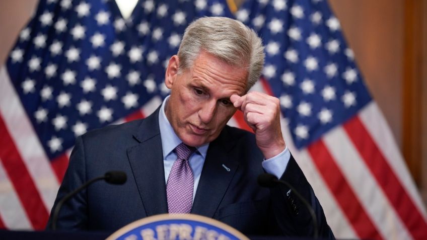 Conservadores destituyen a Kevin McCarthy