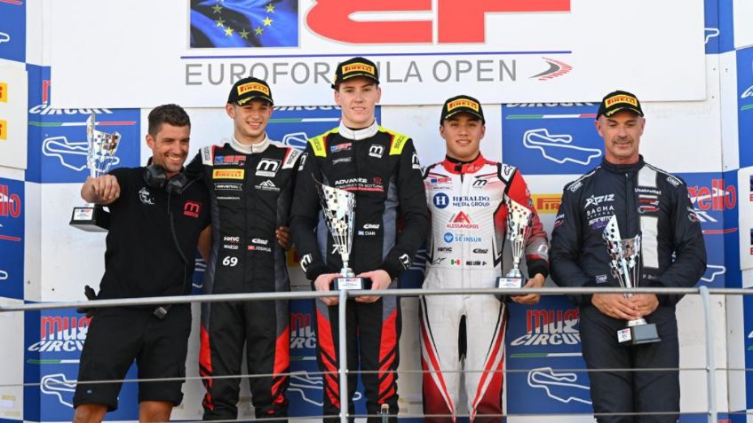 Noel León confirma su ‘corona’ en la Euroformula Open