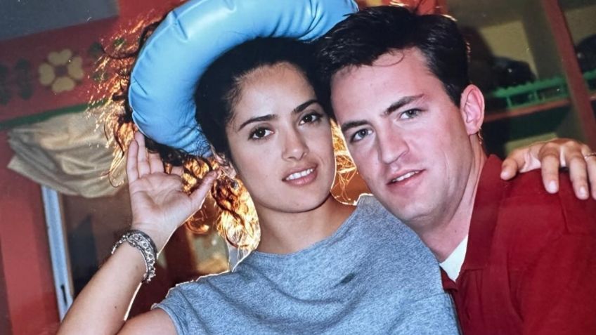 Salma Hayek se despide de Matthew Perry con conmovedor mensaje en Instagram: "seguiré apreciando tu tontería"