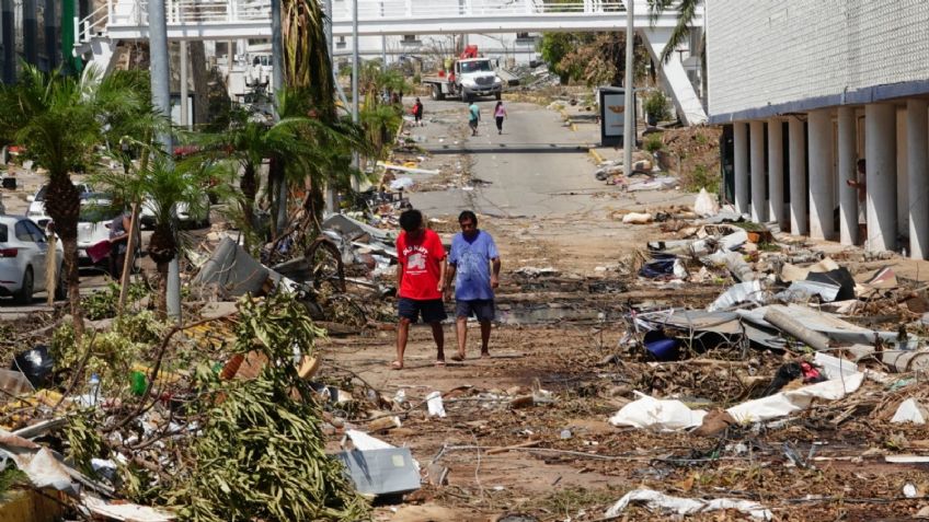 ¿Quiénes son los tres extranjeros fallecidos en Acapulco por el paso del huracán Otis?