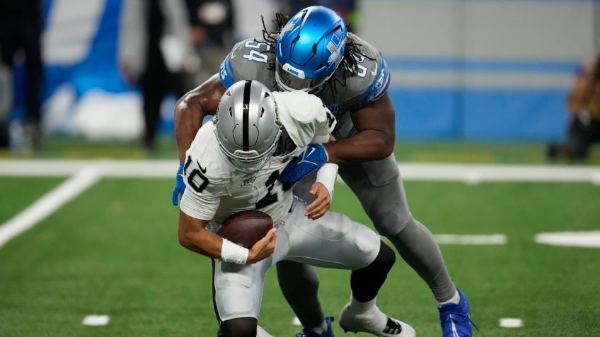 Los Raiders pierden el rumbo, con su segunda caída en fila, con el 26-14 con los Lions