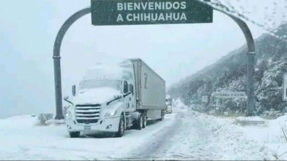 Aunado al frente frío 8 caerá nieve en algunos estados.