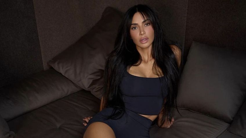 Kim Kardashian combina la tendencia otoñal y con la moda noventera e incendia Instagram