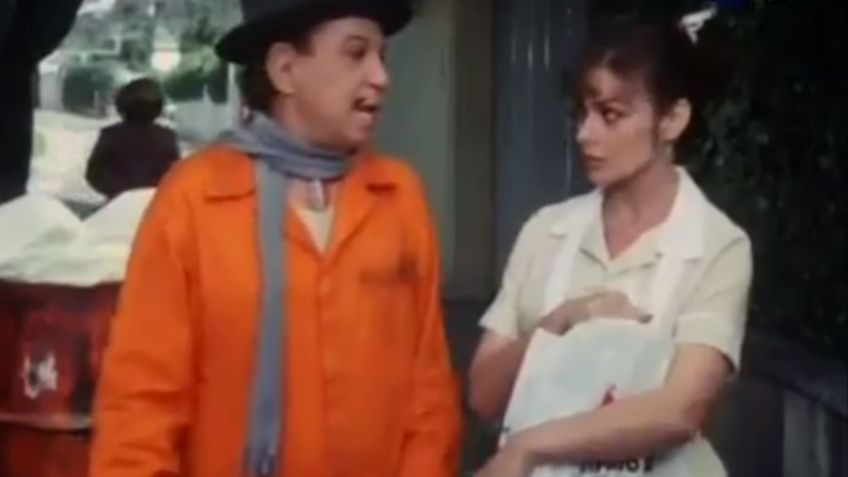 Cantinflas y María Sorté coincidieron en el set cuando estaba embarazada de Omar García Harfuch