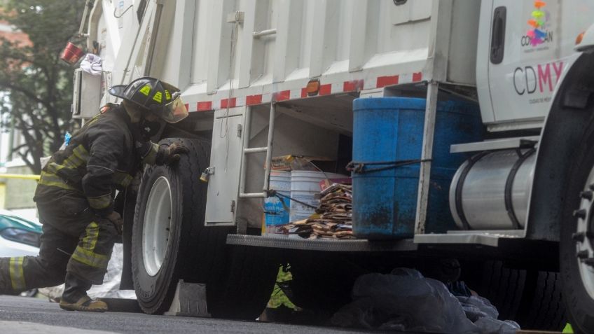 VIDEO: conductor atropella a trabajador de limpieza en la Miguel Hidalgo y se da a la fuga