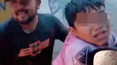 VIDEO: rescatan a niño cuando era arrastrado por poderosa corriente en Guatemala