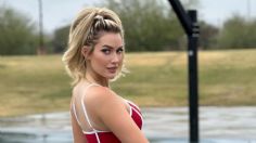 Paige Spiranac se disfrazó de "Vilma" con motivo de Halloween y dejó sin palabras a sus fans