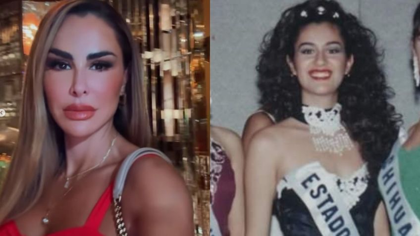 Ninel Conde hoy luce perfecta desde Dubai, pero así se veía cuando fue "Miss Edo. Mex" en 1994