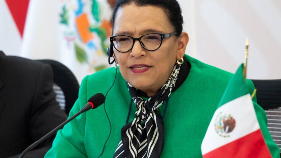 Rosa Icela Rodríguez encabeza la reunión entre los representantes de México y Estados Unidos