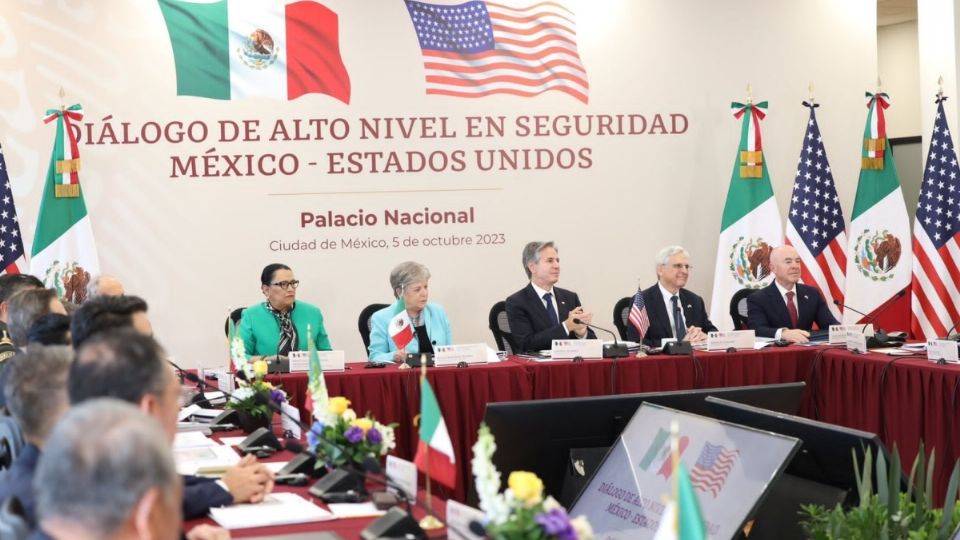 Funcionarios de México y Estados Unidos se reúnen para abordar distintos temas de interés