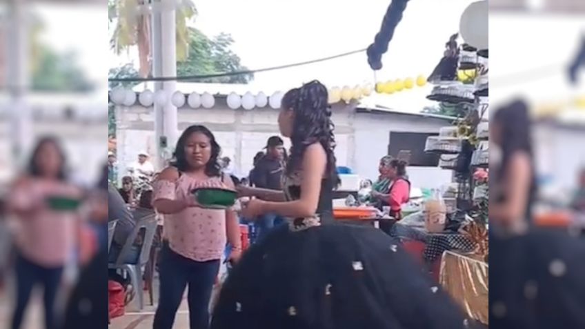 VIDEO: Fiesta de XV años causa polémica en redes sociales: "Sin regalo no hay comida"