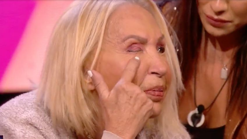 ¿Quién la maquilló? Laura Bozzo vive humillante momento en programa en vivo, así se le pegaron los ojos | VIDEO