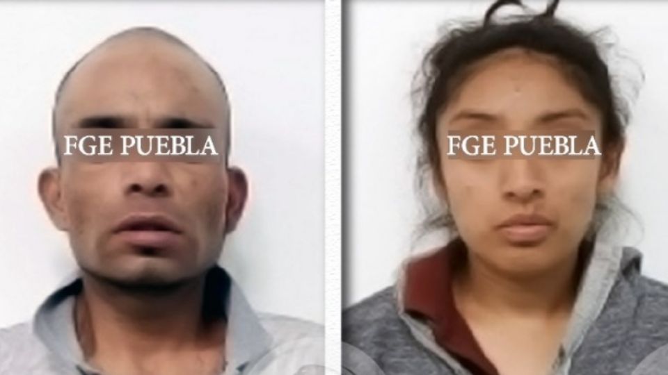 Juan Rafael 'N' y Paola 'N', fueron alcanzados y detenidos por policías estatales.