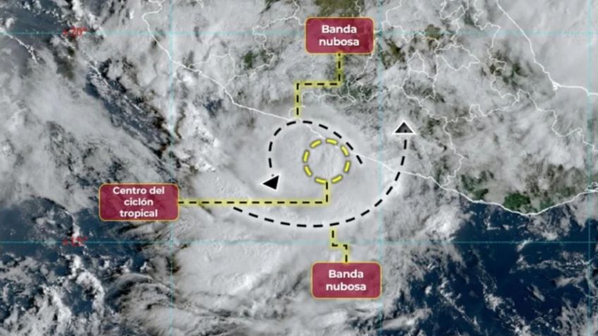 Tormenta Tropical "Max" toca tierra en Guerrero: 7 estados tendrán fuertes lluvias