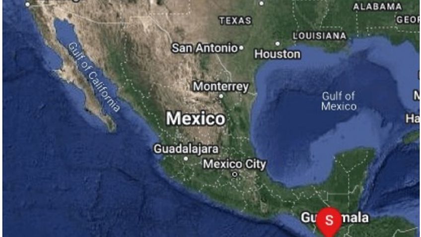 Se registra sismo de 5.6 en Ciudad Hidalgo, Chiapas no se activó la alerta sísmica