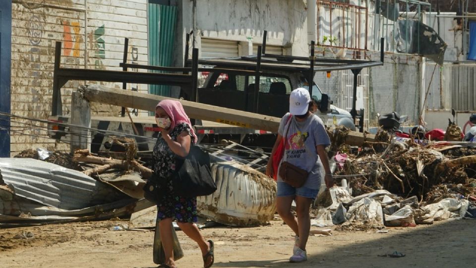 Familias enteras murieron sepultadas en los escombros.