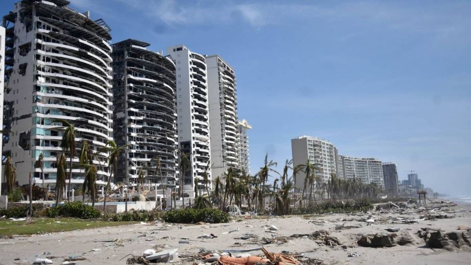 Al menos 16 mil inmuebles tienen un seguro de daños en Acapulco, Guerrero, pero no todos los seguros cubren sus interiores